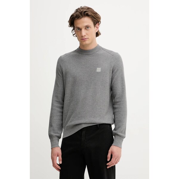 Sveter s prímesou kašmíru BOSS Orange Anion_S 65301015