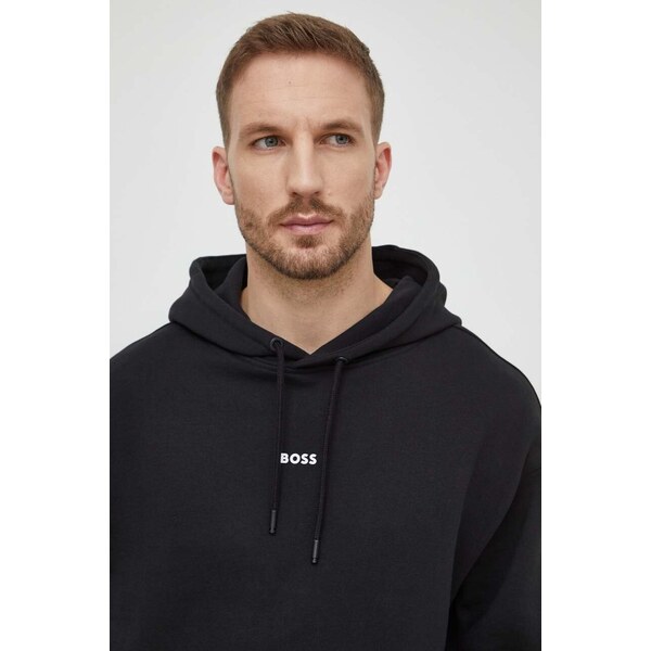 Bavlnená mikina Boss Orange WeSmallhood 49015465