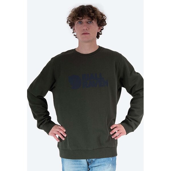 Bavlnená mikina Fjallraven Logo Sweater 44810874