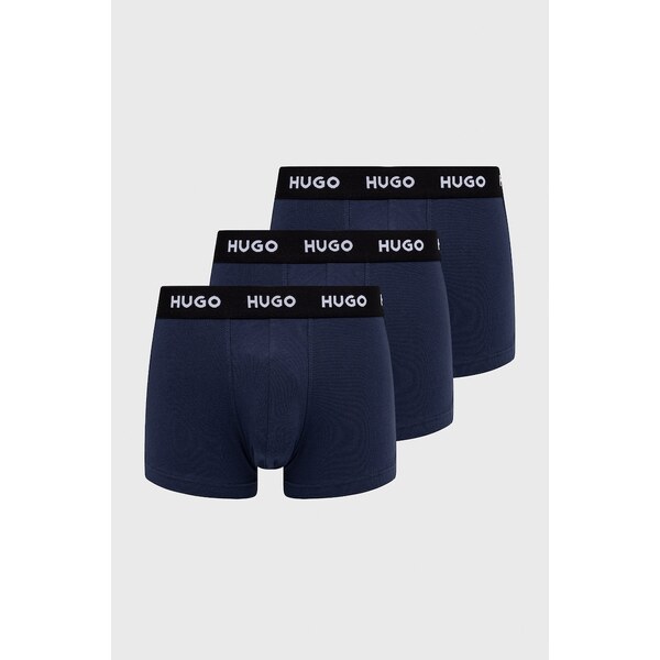 Boxerky HUGO (3-pak) TRUNK TRIPLET PACK 64175574