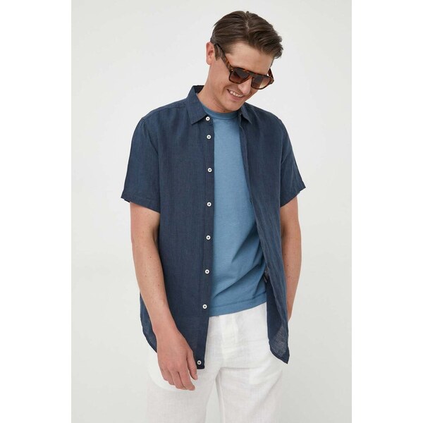 Ľanová košeľa United Colors of Benetton 43194615