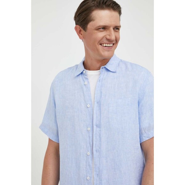 Ľanová košeľa United Colors of Benetton 43194616