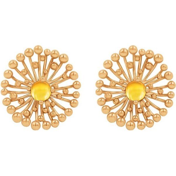 Pozlátené náušnice Lilou Celebrate 43731199