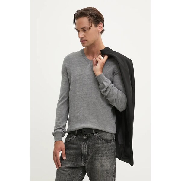 Vlnený sveter HUGO San Vredo-M 56881991