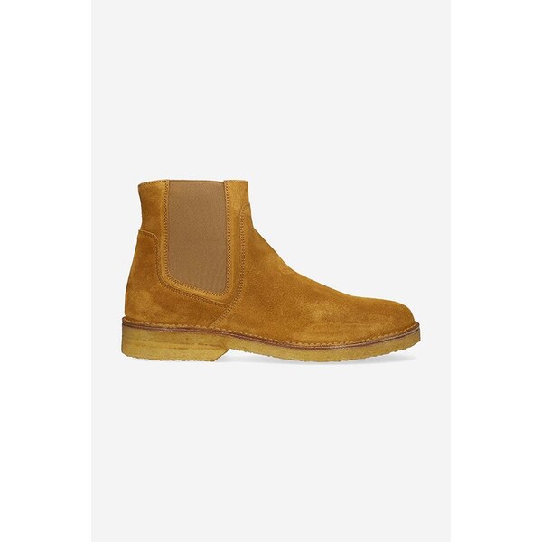 Semišové topánky chelsea A.P.C. Boots Theodore PXBSK-H54252 CARAMEL 50736296