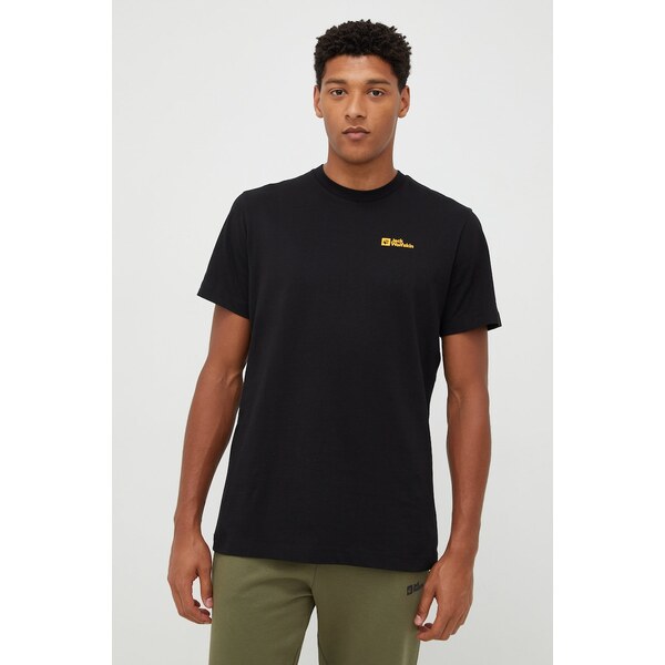 Bavlnené tričko Jack Wolfskin Essential 64298857