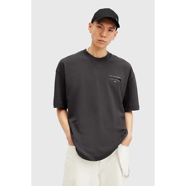 Bavlnené tričko AllSaints REDACT SS CREW 63996027