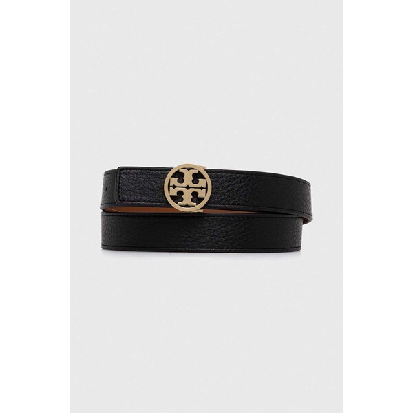 Obojstranný kožený opasok Tory Burch 1 Miller Reversible 64902758