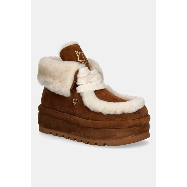 Semišové snehule Naked Wolfe Bambi 60689367