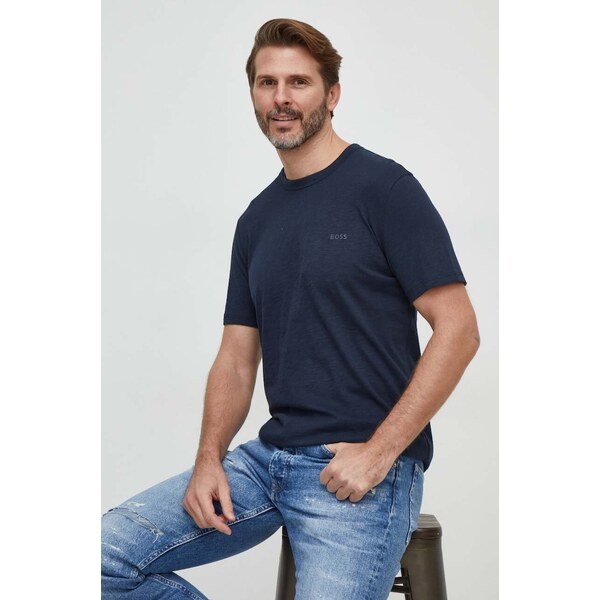 Bavlnené tričko BOSS Orange Tegood 48607047