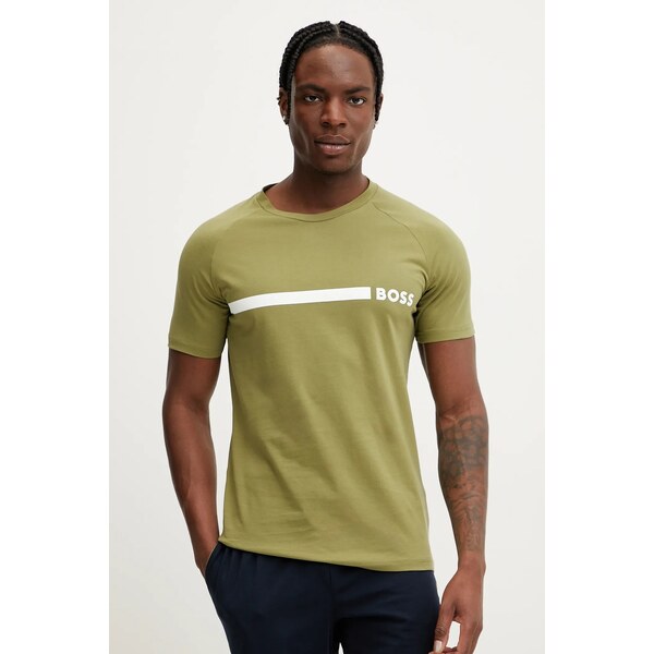 Bavlnené tričko BOSS T-Shirt RN Slim Fit 47399858