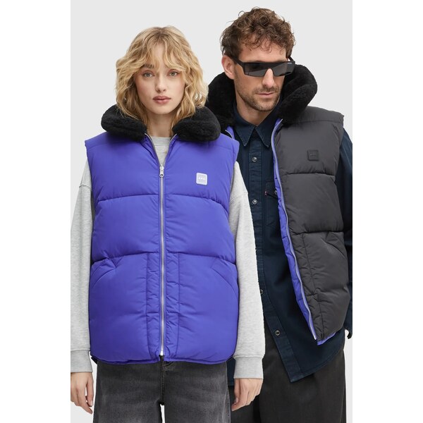 Obojstranná vesta A.P.C. doudoune teddy 60860729