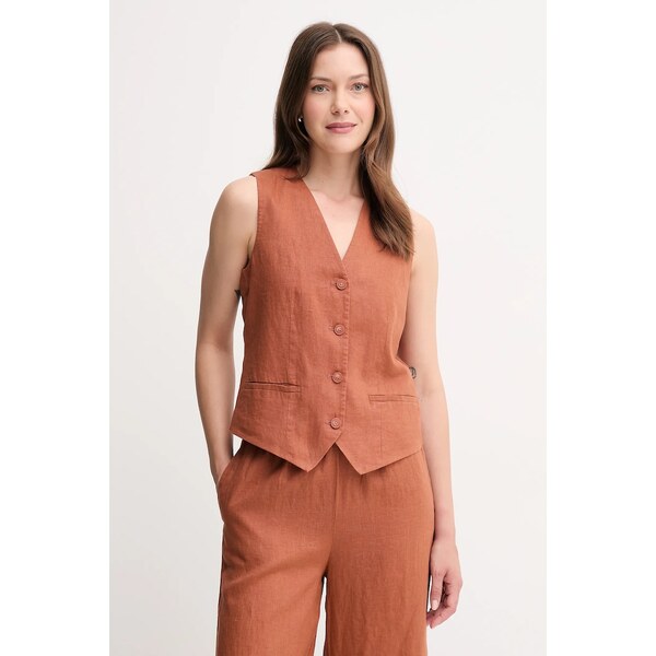 Ľanová vesta United Colors of Benetton 64940876