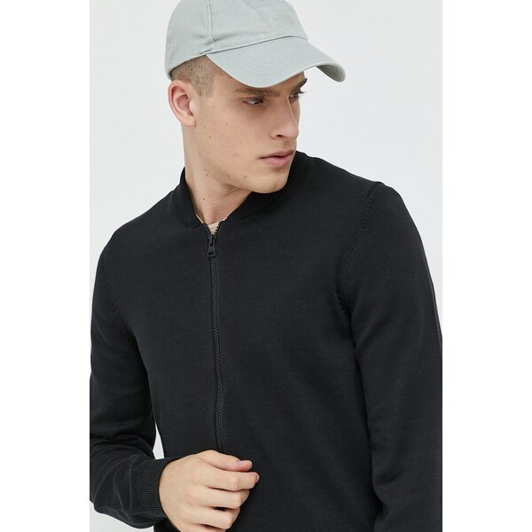 Bavlnený kardigán HUGO San Jaque-C 35984186