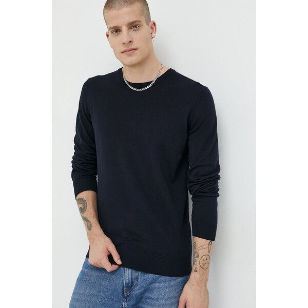 Vlnený sveter HUGO San Cedric-M1 56992155