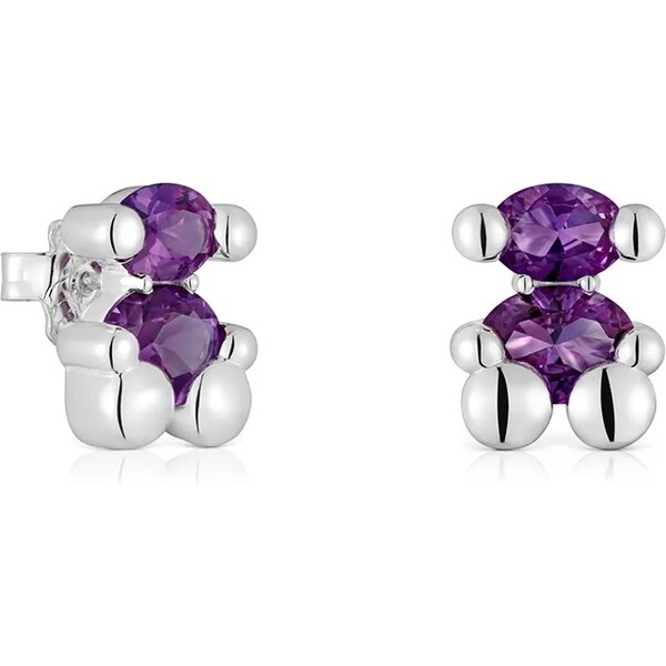 Strieborné náušnice Tous Bold Bear Lab 64317322