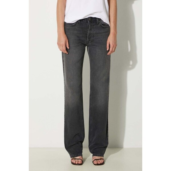 Rifle Fiorucci Faded Black Straight Fit Jeans 61166927