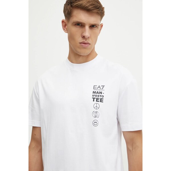 Bavlnené tričko EA7 Emporio Armani 61667604