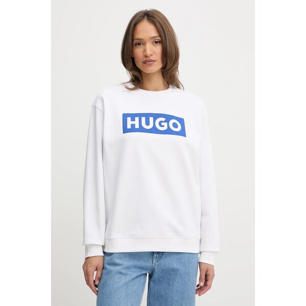 Mikina Hugo Blue Classic Crew_B 64167370