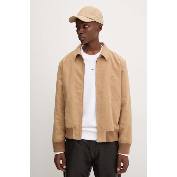 Bavlnená bunda A.P.C. blouson gilles 54374961