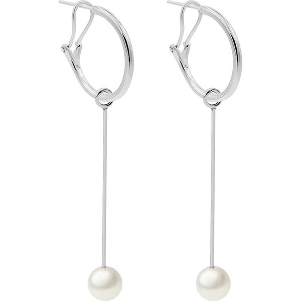 Postriebrené náušnice Lilou 46349633