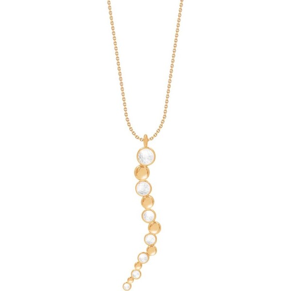 Pozlátený náhrdelník Lilou Sparkling 46364063