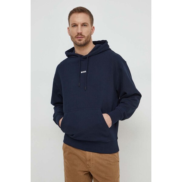 Bavlnená mikina Boss Orange WeSmallhood 49062290