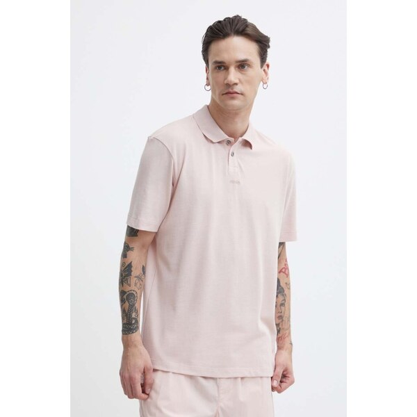 Bavlnené polo tričko HUGO 50434577