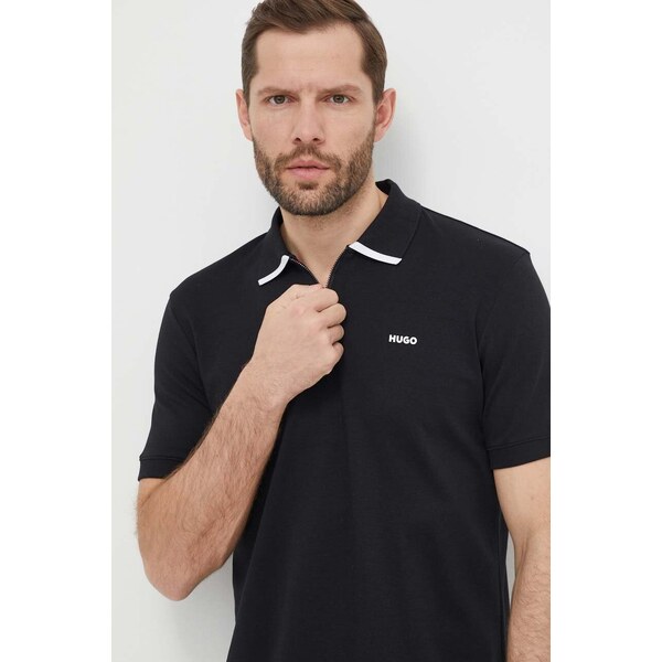 Bavlnené polo tričko HUGO Dalomino 49175248