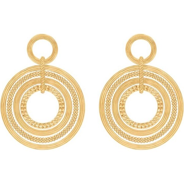 Pozlátené náušnice Lilou 47399341