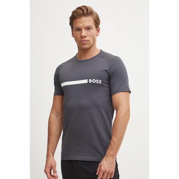Bavlnené tričko BOSS T-Shirt RN Slim Fit 61915367