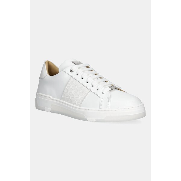 Kožené tenisky Philipp Plein Lo-Top Monogram 62066738