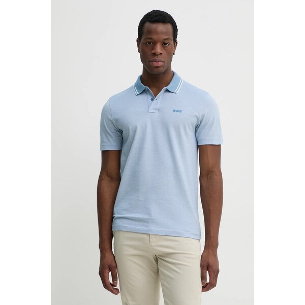 Bavlnené polo tričko BOSS Orange PeoxfordNew 62231163