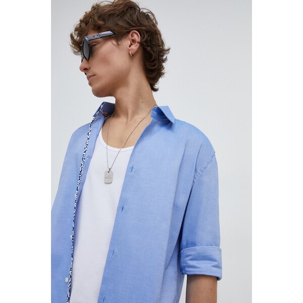 Bavlnená košeľa HUGO 47609297