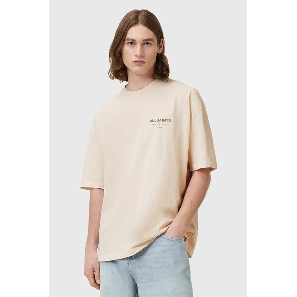 Bavlnené tričko AllSaints UNDERGROUND 63995905