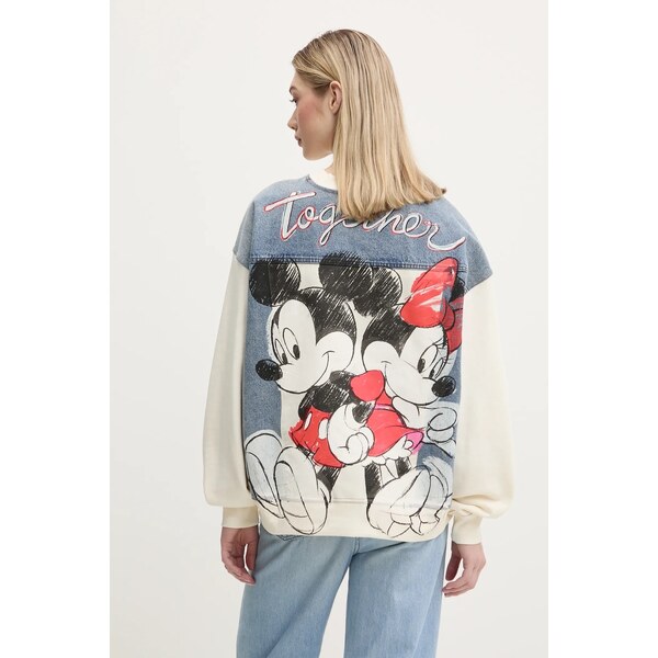 Bavlnená mikina Desigual MICKEY MOUSE 64180360