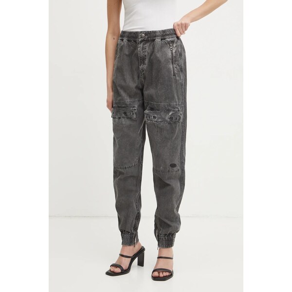 Bavlnené nohavice Diesel P-RIDE-Q3 TROUSERS 64319083