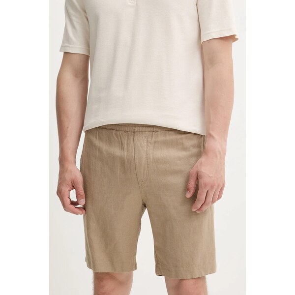 Ľanové šortky Samsoe Samsoe SMITH 66653156