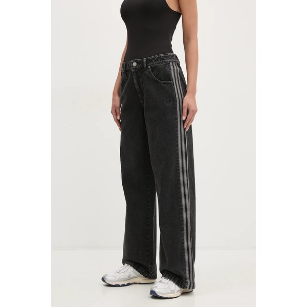 Bavlnené rifle adidas Originals DENIM 3S PANT 62438078