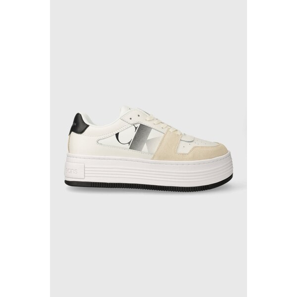 Tenisky Calvin Klein Jeans BOLD FLATF LOW LACE MIX NBS SAT 47744940