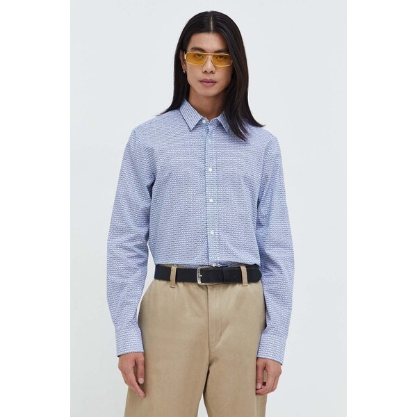 Bavlnená košeľa HUGO 47878057