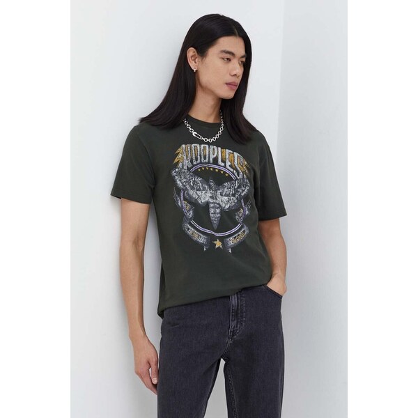 Bavlnené tričko The Kooples 48509849