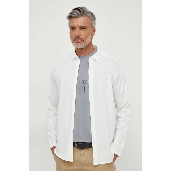 Bavlnená košeľa Armani Exchange 47958358
