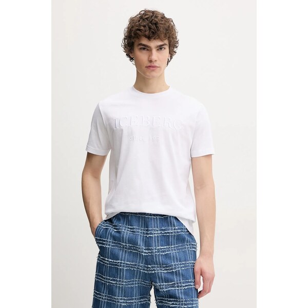 Bavlnené tričko Iceberg 64305001