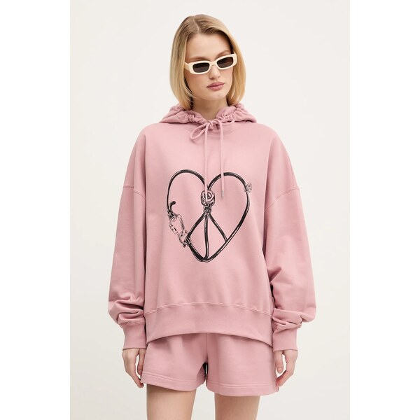 Bavlnená mikina Moschino Jeans 64324623