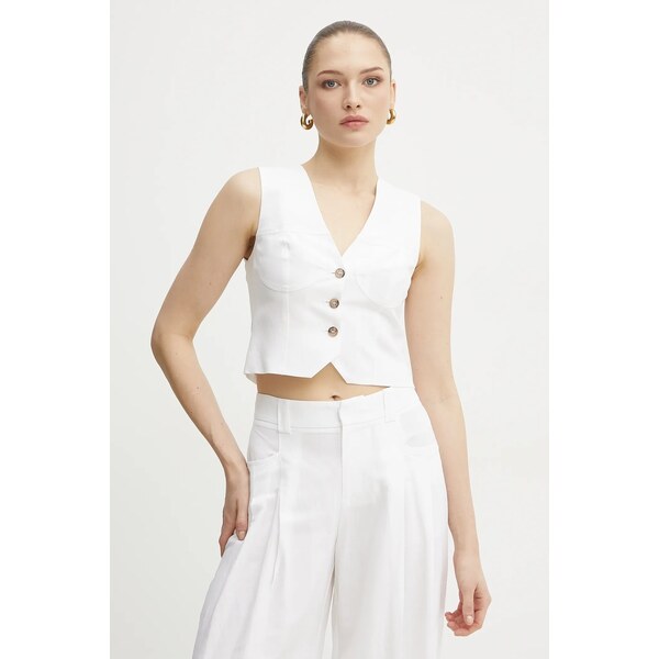 Vesta s prímesou ľanu ERMANNO Firenze 62607687