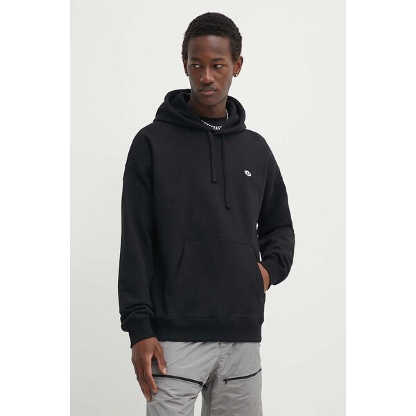 Bavlnená mikina Diesel S-ROB-HOOD-DOVAL-PJ 64307734