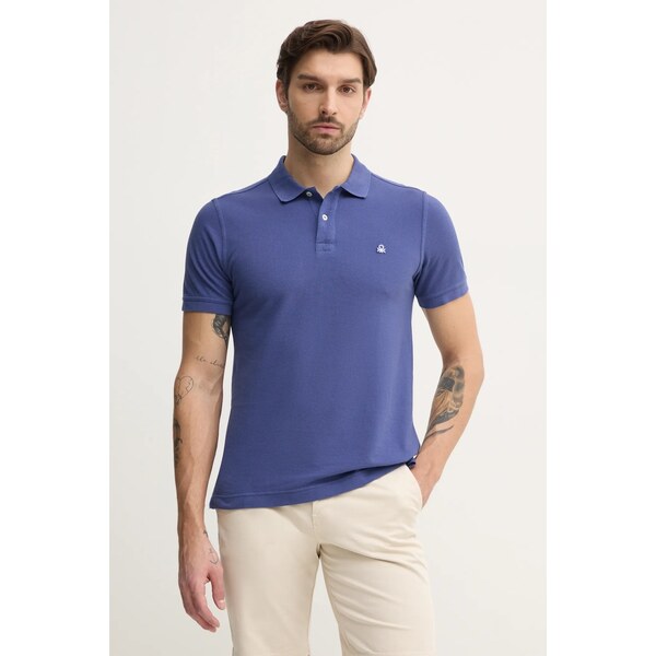 Bavlnené polo tričko United Colors of Benetton 61598236