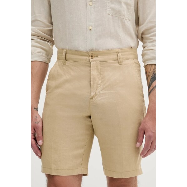 Ľanové šortky United Colors of Benetton 63603545