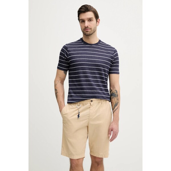 Ľanové tričko Paul&Shark 62697319